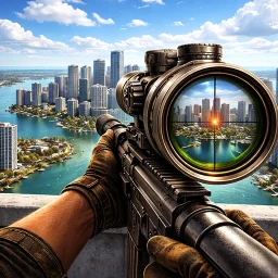 Ícone de Sniper City Defense FPS